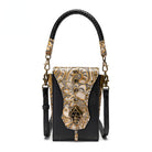 Kobine Women's Steampunk Skull Embossed Mini Bag