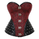 Women's Vintage Jacquard Strappy Overbust Corsets