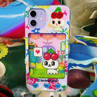 Pink Kawaii Women's Cartoon Printed Phone Case