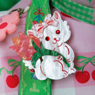 Pink Kawaii Women's Cat Hair Pin