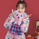 Pink Kawaii Women's Detachable Bear Messenger Bag