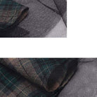 Women's Goth High-waisted Multi-layered Plaid Mesh Skirts