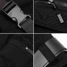 Vaqueros ajustados de tirantes de cintura alta góticos para mujer