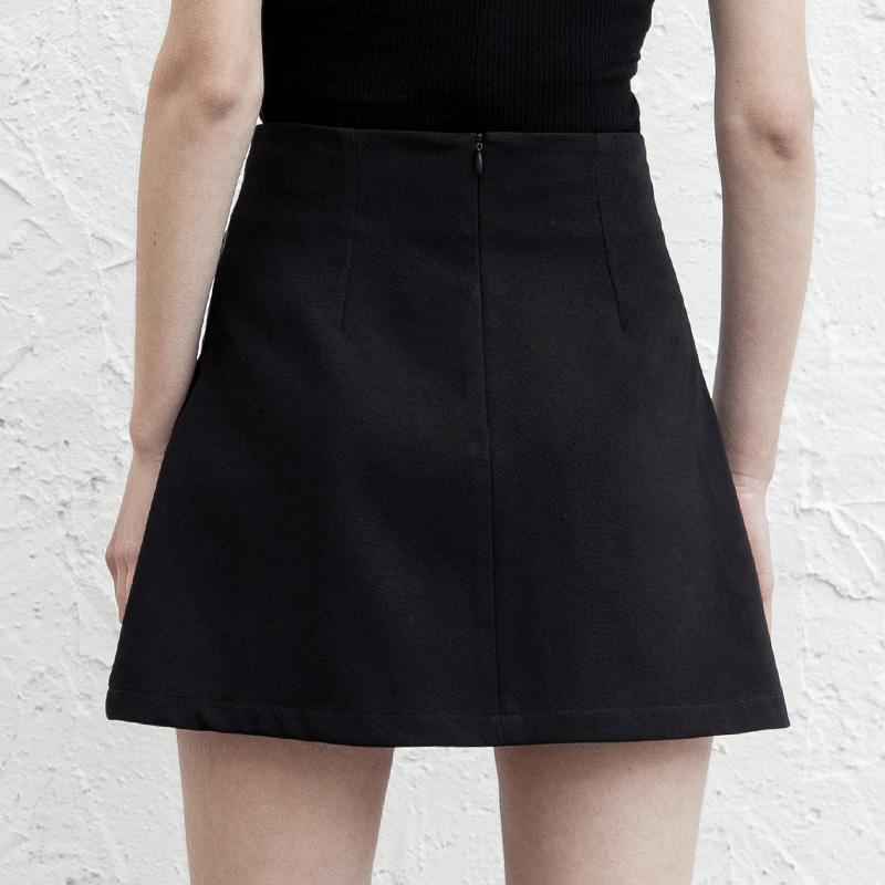Women's Irregular Plaid Mini Skirts