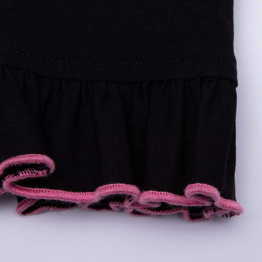 Women's Punk Butterfly Ruffles Wrapped Skirts