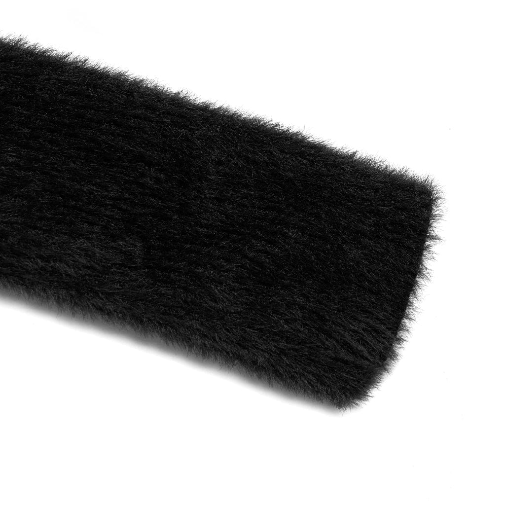 Maglione in mohair con spalle scoperte punk da donna PR-A