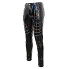 PT197 Men's Punk Patent Leather Chain Pants