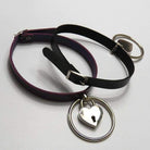 Frauen Punk Heart Lock Choker