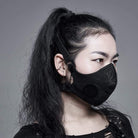 Gothic Elastic Masks Black