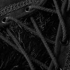 Men's Gothic Hooded Sleeveless Long Fur Cloak