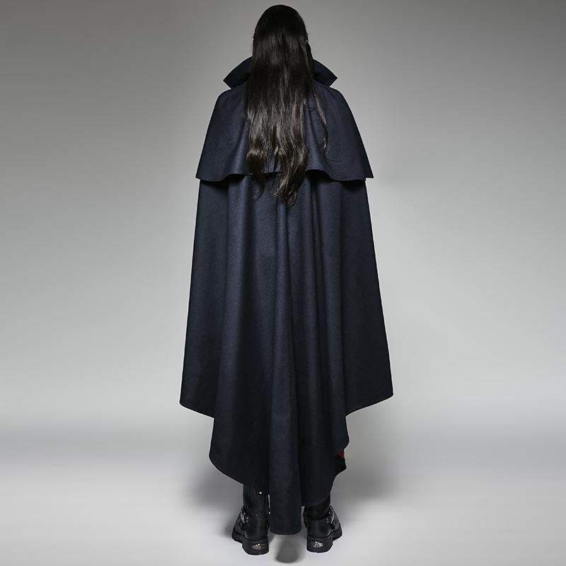 Men's Gothic Style Vampire Cape Overcoat