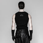 Men's faux leather Long Gloves