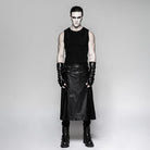 Men's faux leather Long Gloves