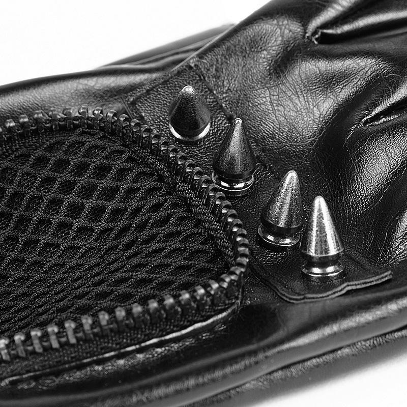 Men's faux leather Long Gloves