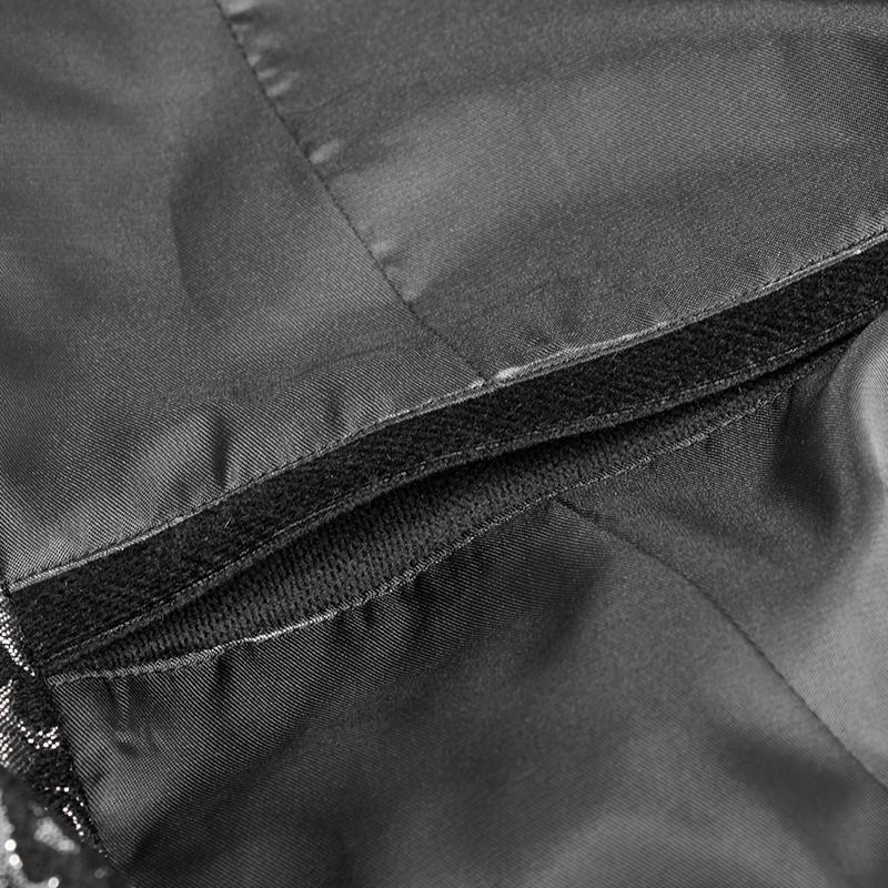 Men's Goth Brocade Trimmed Tailcoat