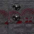 Men's Gothic Blood Jacquard Suit Pants