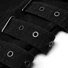 Pantalones góticos ajustados con cadenas para hombre