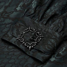 Camisas góticas de tiras de piel de serpiente para hombre