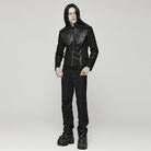 PUNK RAVE Herren Punk Spider Mesh Splice Hose