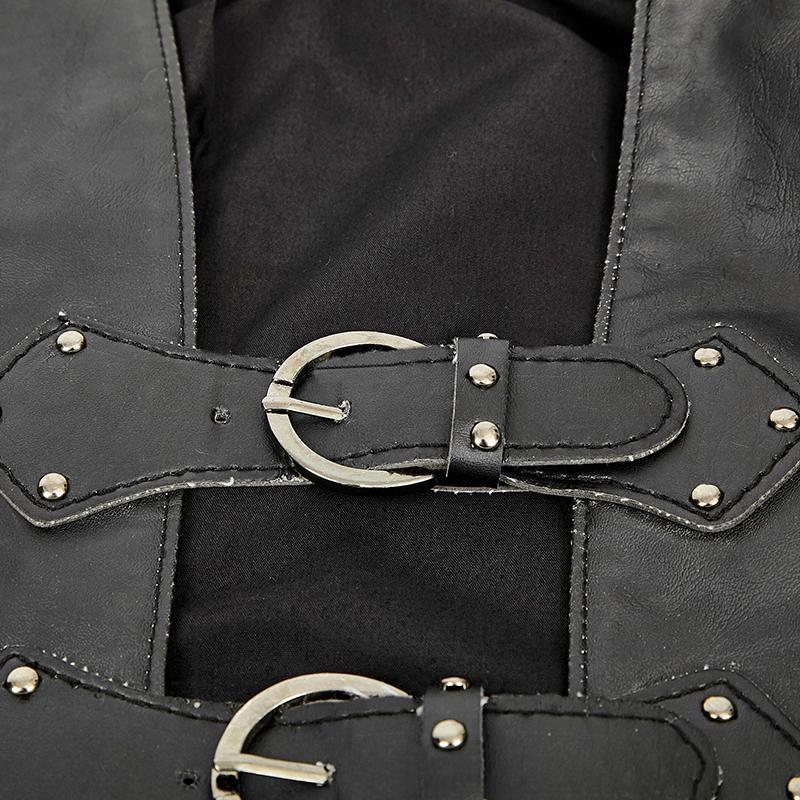 Men's Retro Multilayer Faux Leather Vest