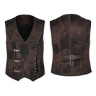 Men's Steampunk Mottled Stripes Vests