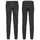 Men's Unique Armor Knee Men's Washing Jeans