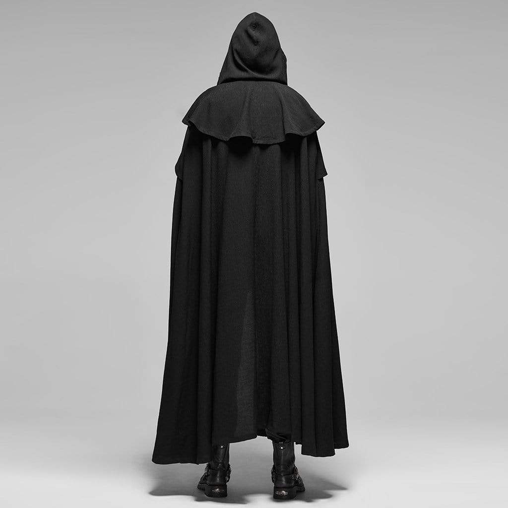 Men's Vintage Multi-layered Hooded Cloaks