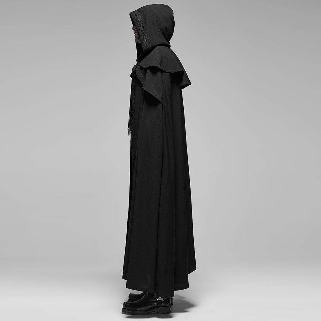 Men's Vintage Multi-layered Hooded Cloaks