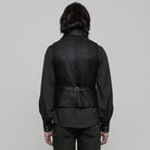 Punk Rave Men's Steampunk V-neck Metal Buckles Deco Waistcoat Vest Y862