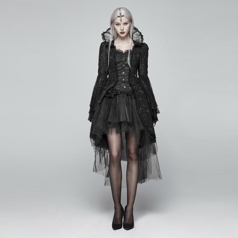 Women's Goth Dress Coat