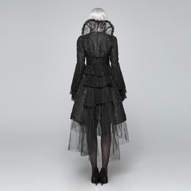 Women's Goth Dress Coat