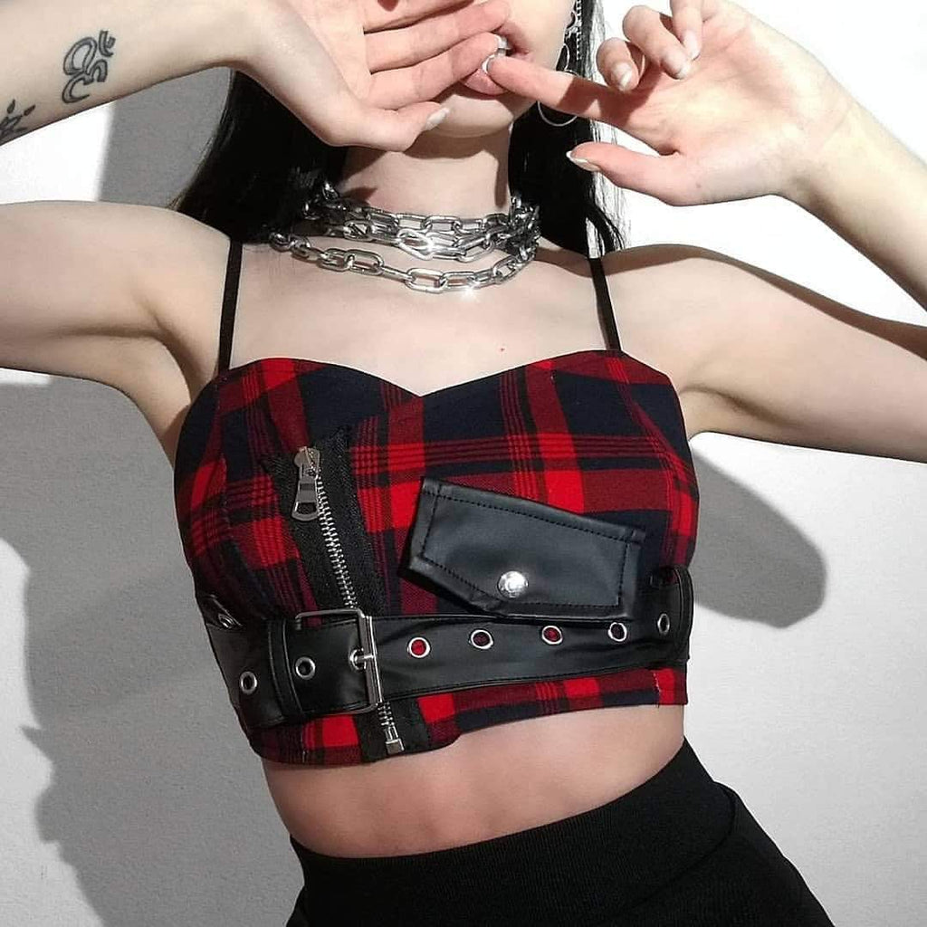 Punk Tops Types Women's Gothic Punk Tops – Punk Design