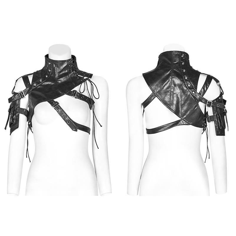 Women's Faux Leather Steampunk Harness