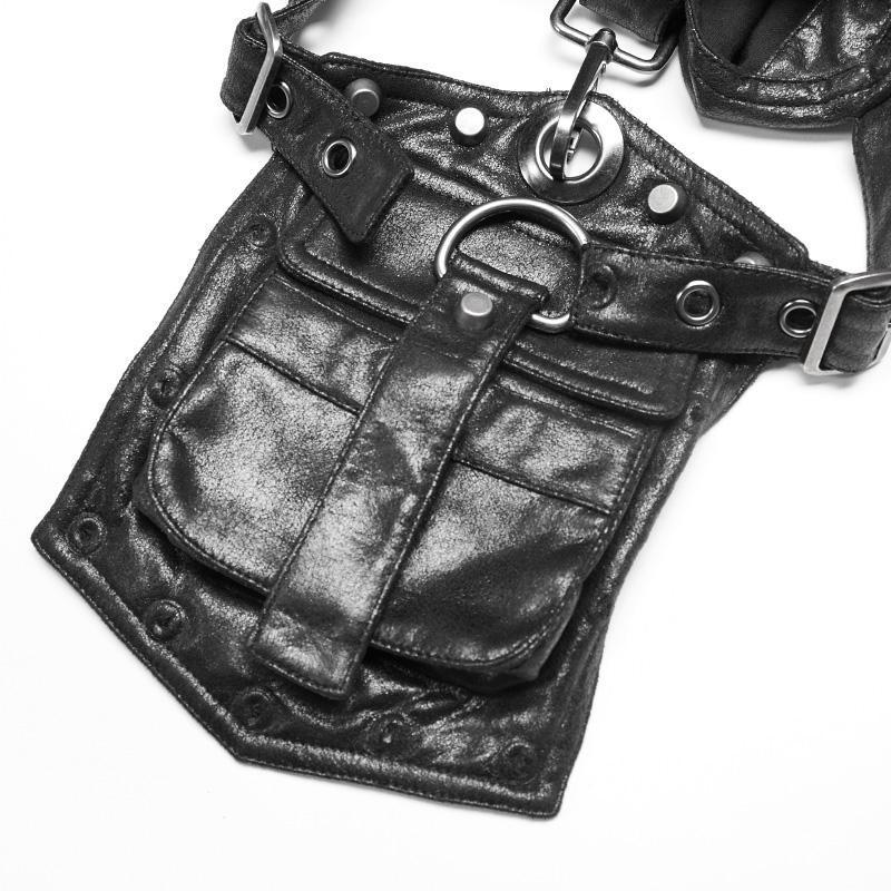 Women's Faux Leather Steampunk Harness