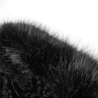 Capa de lana con capucha gótica para mujer