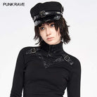Women's Gothic Buckle Rivets Hats