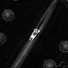 Women's Gothic Floral Front Zip Underbust Corsets