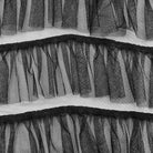 PUNK RAVE Gothic-Rock aus unregelmäßigem, mehrlagigem Netzstoff für Damen