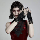 Women's Gothic Jacquard Gloves