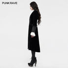 Abrigos ajustados jacquard góticos para mujer