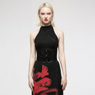 Punk Rave Women's Gothic Jacquard Undebust Corset