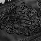 Women's Gothic Lolita Lace Up Faux Leather Girdle