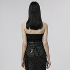 PUNK RAVE Damen Gothic Ripped Neckholder Tank Top