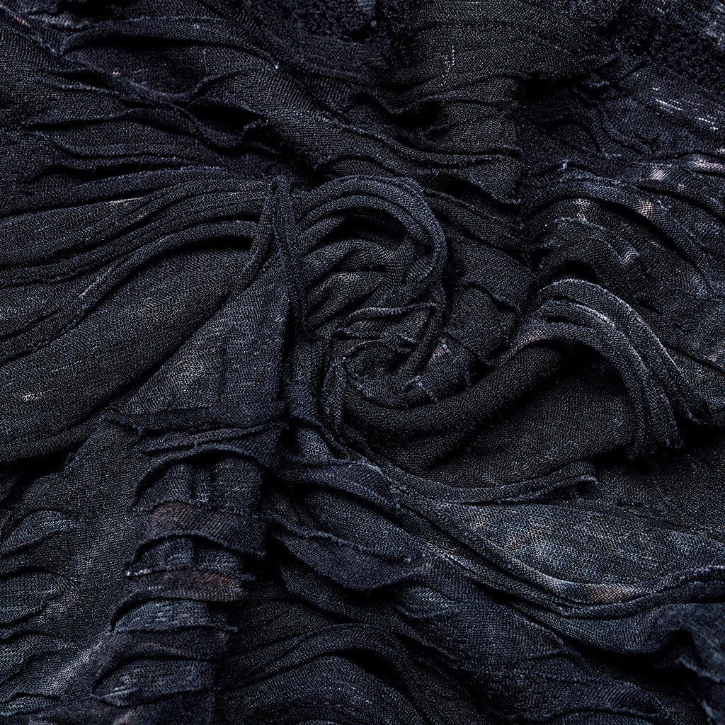 PUNK RAVE Damen Gothic Ripped Neckholder Tank Top