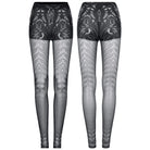 Punk Rave Women's Gothic Skeleton Sheer Leggings