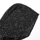 PUNK RAVE Women's Gothic Star Cutout Scarf with Hood