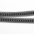 PUNK RAVE Gothic-Umhang mit Riemchen und Federn für Damen