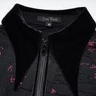 PUNK RAVE Women's Gothic Tie-dye Ripped Long Sleeved Dress