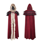 Women's Gothic Woolen Hooded Maxi Coat