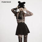 PUNK RAVE Women's Lolita Long-ear Pawprint Hat